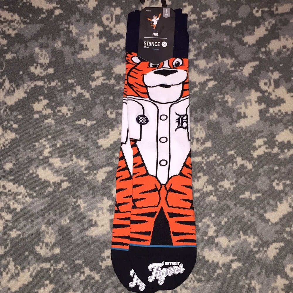 Stance Detroit Tigers “Paws” socks